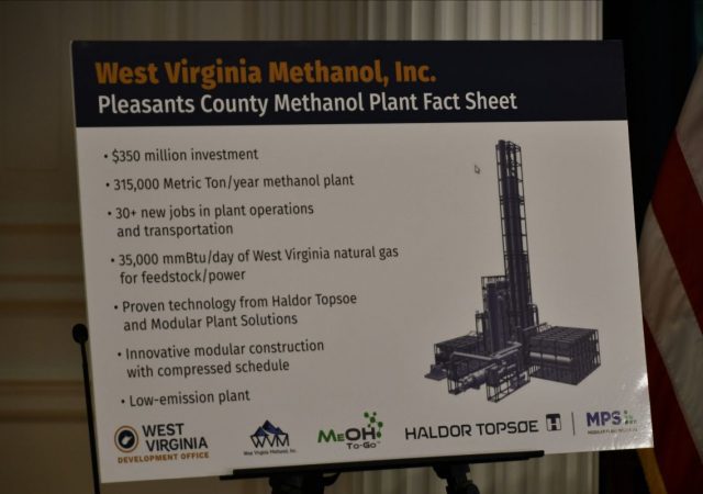 West Virginia Methanol Inc. to build $350 million methanol plant