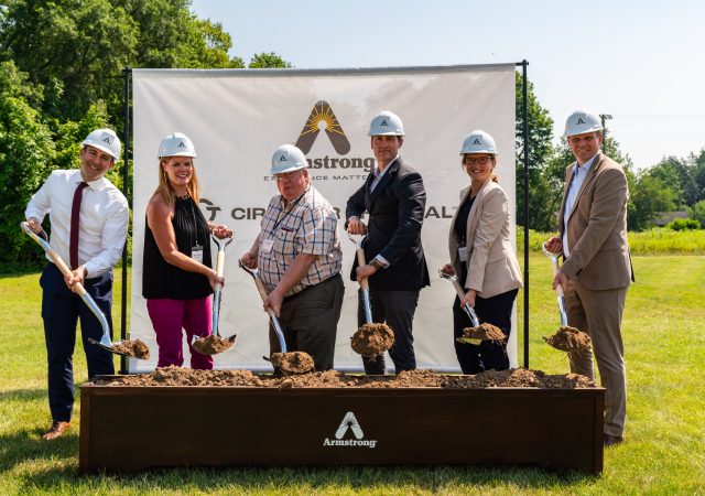 Armstong Groundbreaking in Michigan
