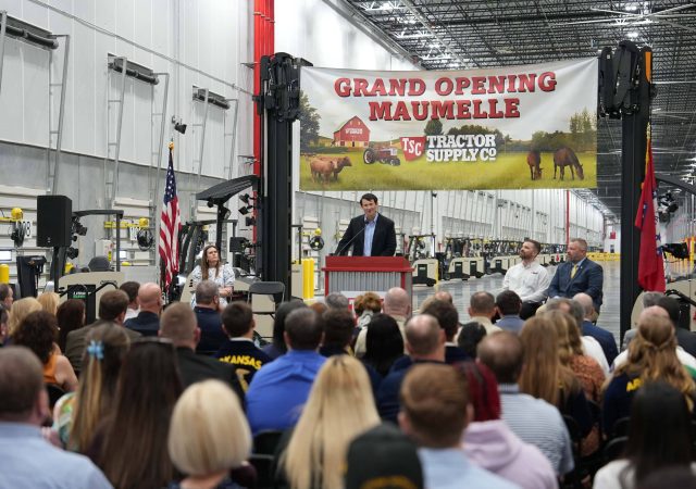 Tractor Supply Celebrates Opening of Largest Distribution Center in Maumelle Arkansas