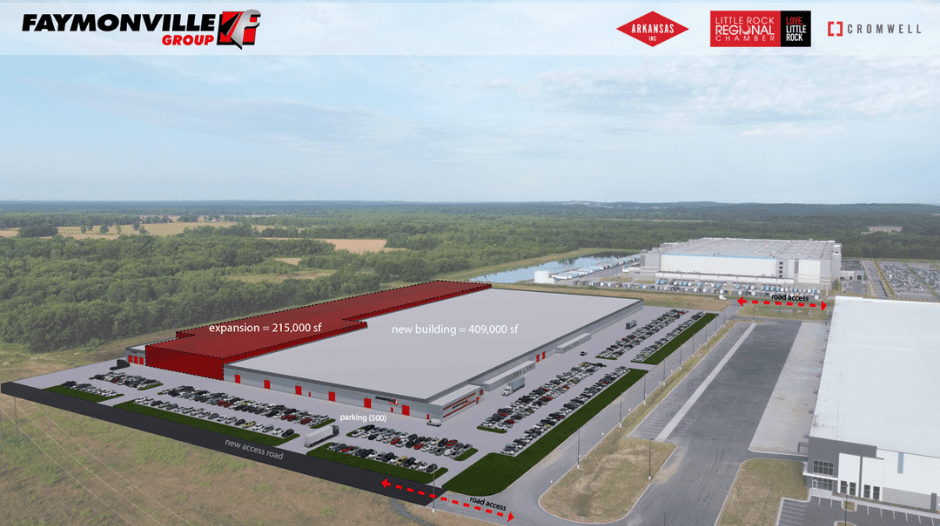Faymonville Group Selects Little Rock for US Production