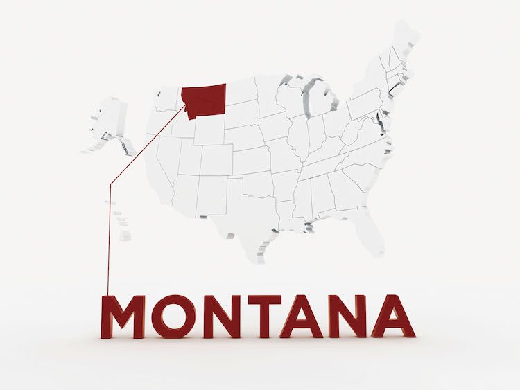 USA, State of Montana