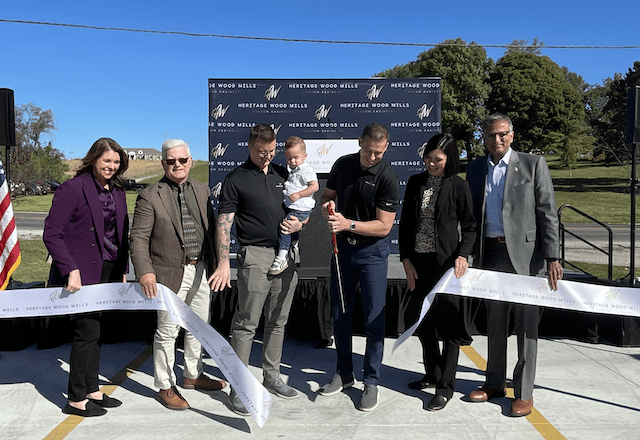 Heritage Wood Mills celebrated the grand opening of its new state-of-the-art manufacturing facility in Glasgow, Missouri