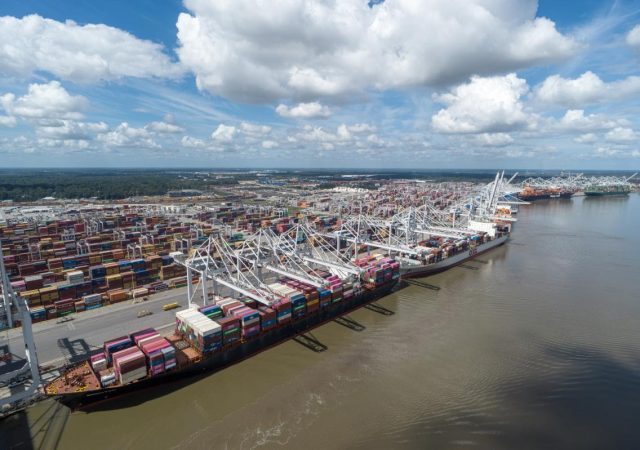 The Port of Savannah continues its upward momentum, handling 486,000 twenty-foot equivalent units (TEUs) in September