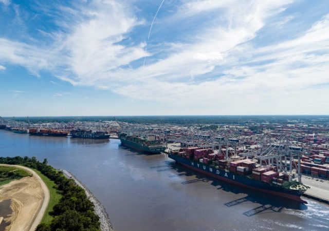 Port of Savannah container volumes up 9 percent in August