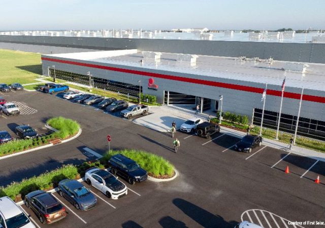 First Solar Inaugurates New $1.1 Billion AI-Enabled Louisiana Manufacturing Facility