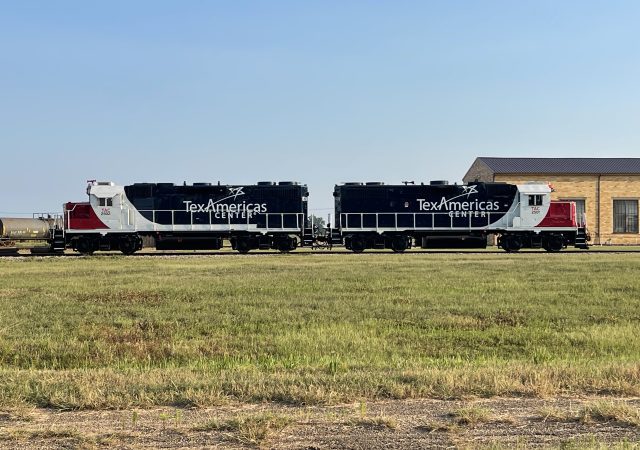 TexAmericas Center Commissions Two Locomotives