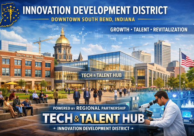 Ai generated Tech and Talent hub photo