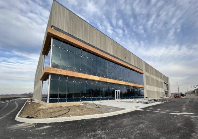 AtomVie Global Radiopharma is building a new radiopharmaceutical manufacturing facility at 10 Aeropark Blvd. in Hamilton, Canada. Credit : Panattoni Development Company (CNW Group/AtomVie Global Radiopharma Inc.)