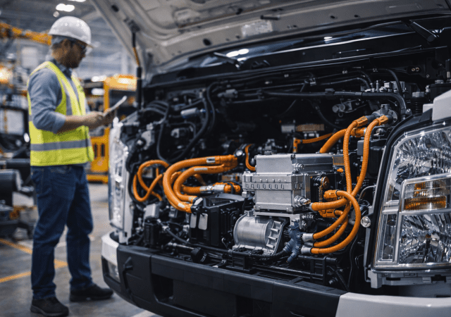EV Manufacturing concept