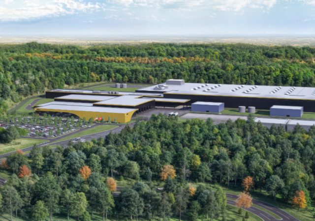 Concept rendering: Orano’s planned Project IKE uranium enrichment facility in Oak Ridge, Tennessee.