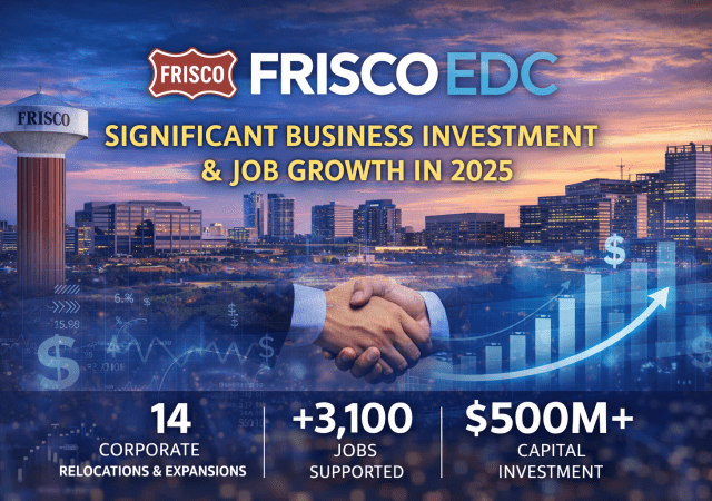 Frisco's economic growth in 2025