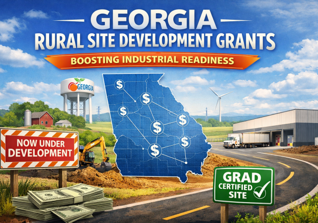 Gov. Kemp Announces Third Round of Rural Site Development Grants