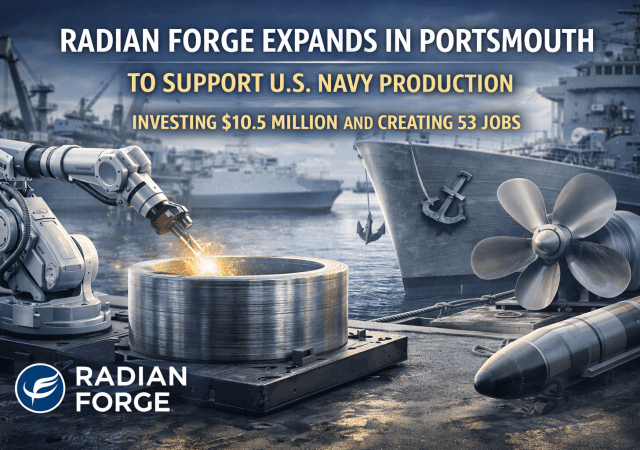 Radian Forge expands in Portsmouth