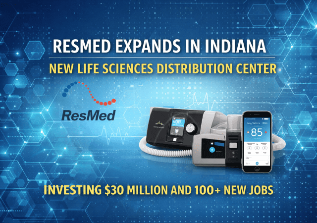 Resmed expansion announcement in Indiana