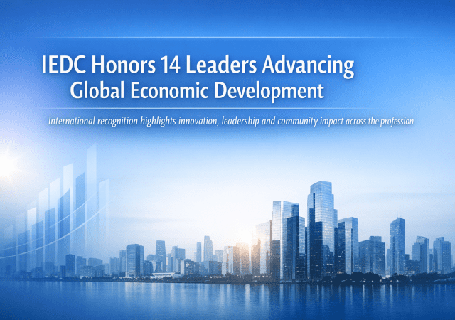 IEDC recognition event announcement