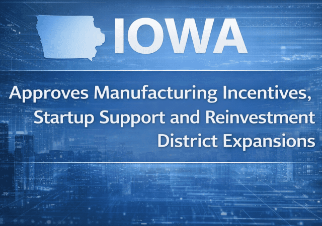 Iowa approves new business incentivesowa approves new business incentives