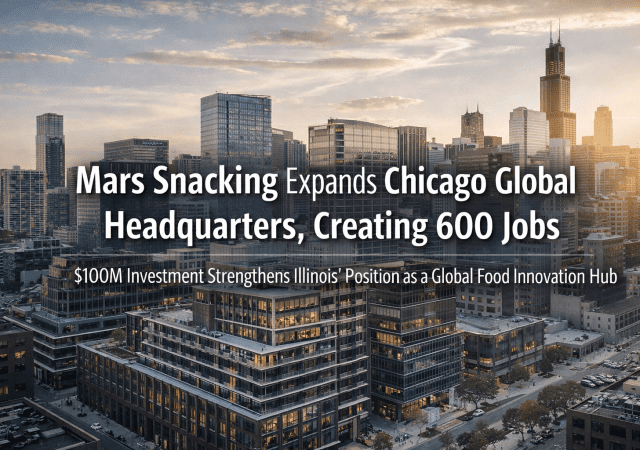 Mars Snacking's Chicago expansion announcement
