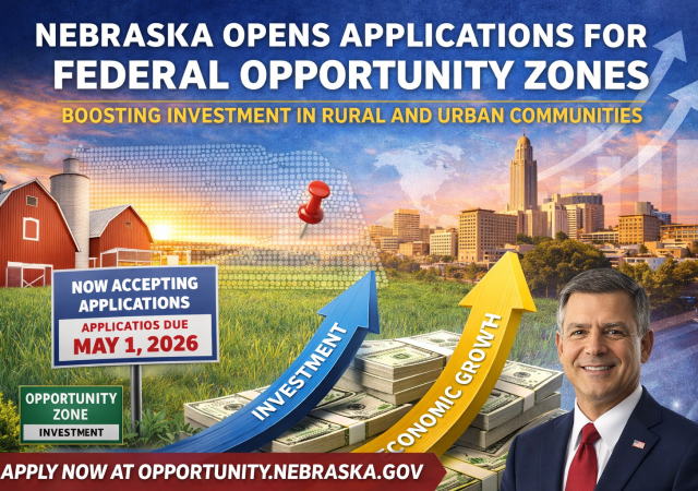 Nebraska Opportunity Zones initiative announcement