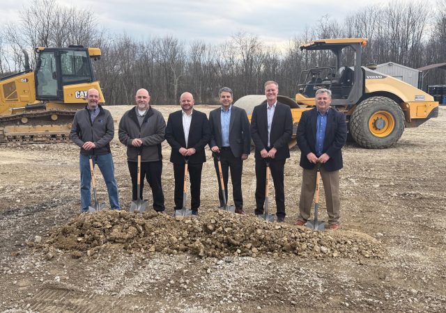 6K Additive leadership team officially breaking ground for the expansion