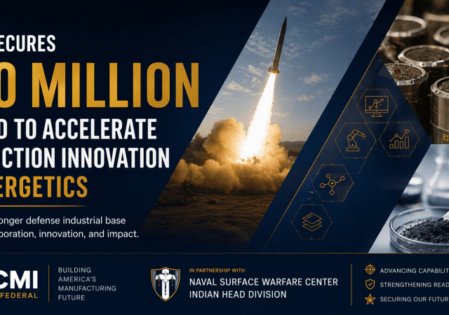 ACMI Secures $50 Million Federal Award to Launch Maryland Energetics Innovation Hub