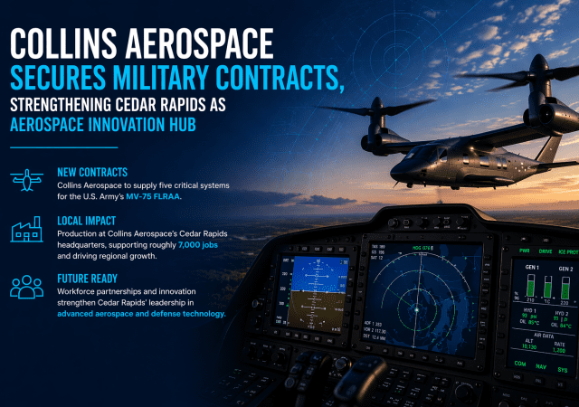 Collins Aerospace secures vital contracts