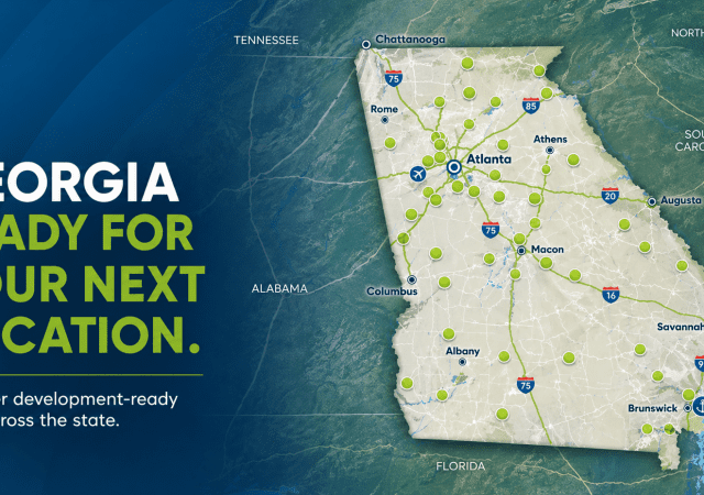 Georgia development opportunities map
