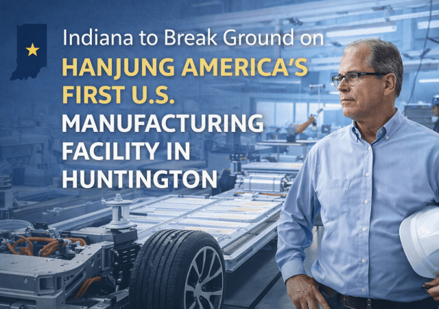 Indiana's EV manufacturing milestone announcement
