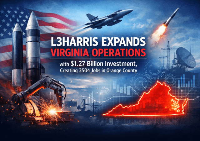 L3Harris expansion announcement in Virginia