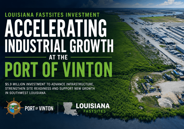 Accelerating industrial growth at Port of Vinton