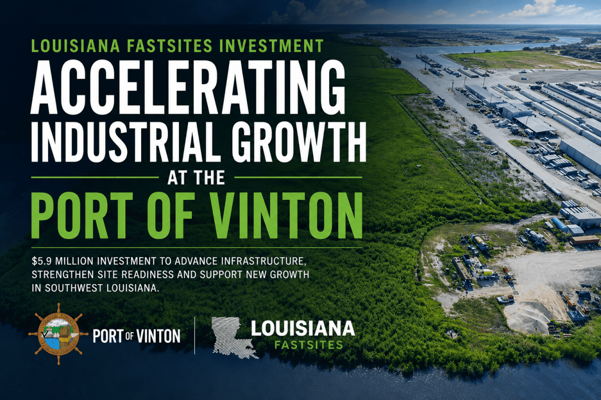 Accelerating industrial growth at Port of Vinton