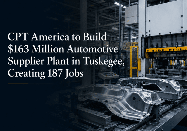CPT America plant construction in Tuskegee