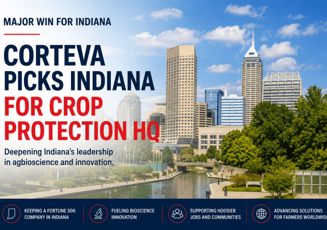 Corteva announces crop protection HQ in Indiana
