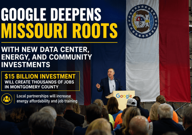 Google Announces $15 Billion Missouri Investment