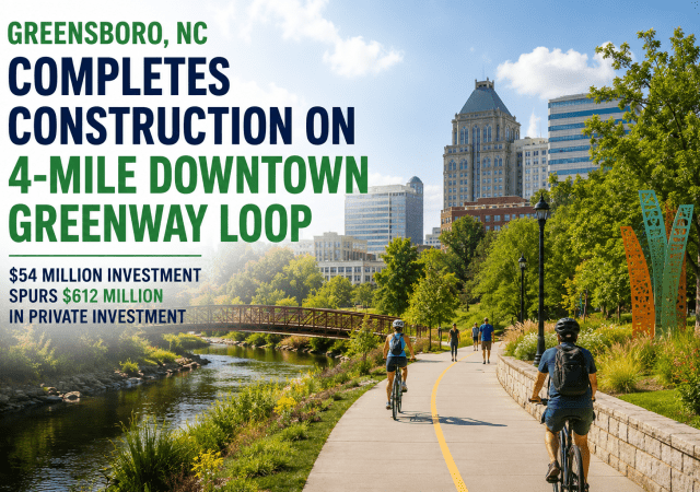 Greensboro completes 4-mile greenway loop