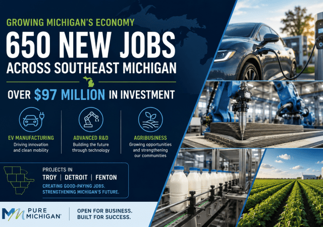 Growing Michigan’s economy and industries