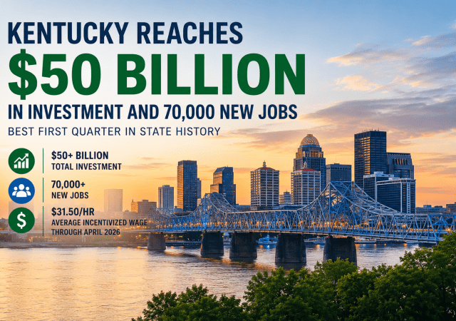 Kentucky reaches $50 billion investment