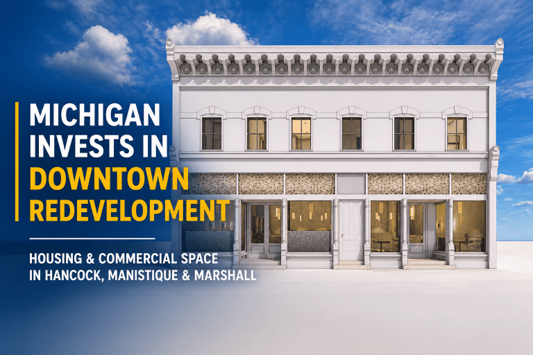 Michigan Project Michigan Supports Downtown Redevelopment Projects Adding Housing and ...