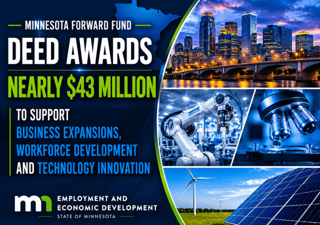 Minnesota Forward Fund grant announcement
