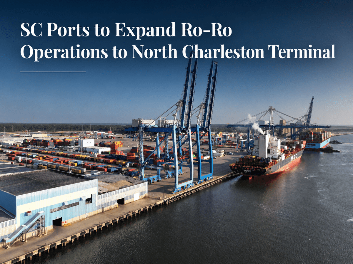 SC Ports expansion at North Charleston