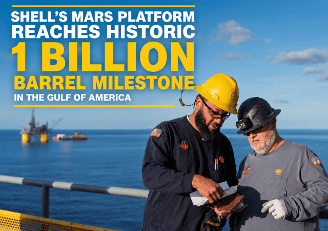 Shell’s Mars Platform Reaches Historic 1 Billion Barrel Milestone in Gulf of America