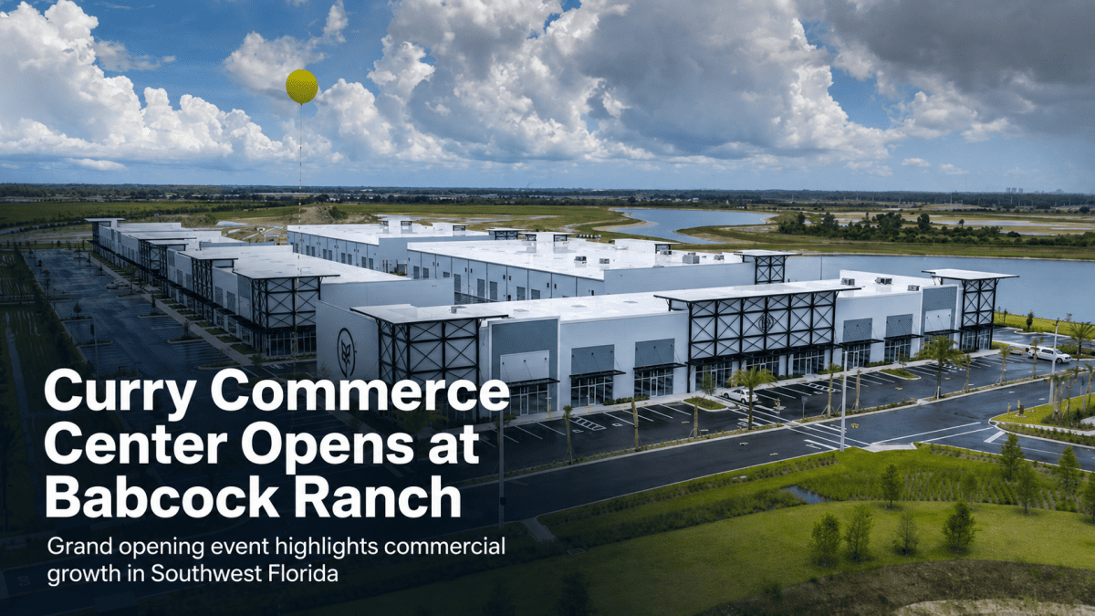 Curry Commerce Center opens at Babcock Ranch