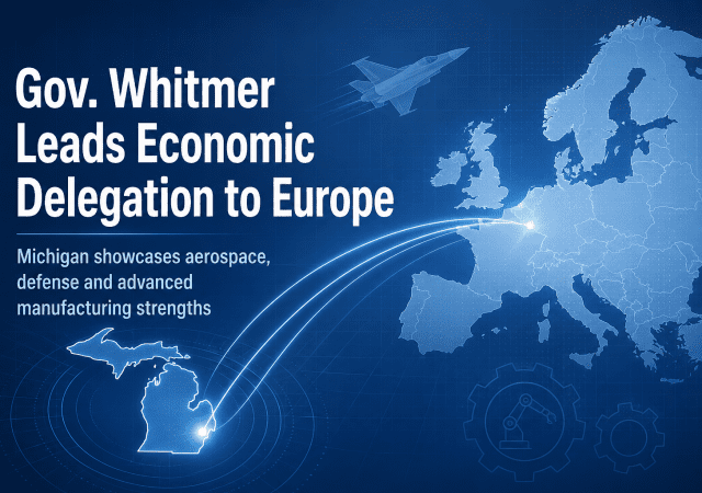 Gov. Whitmer leads Michigan to Europe
