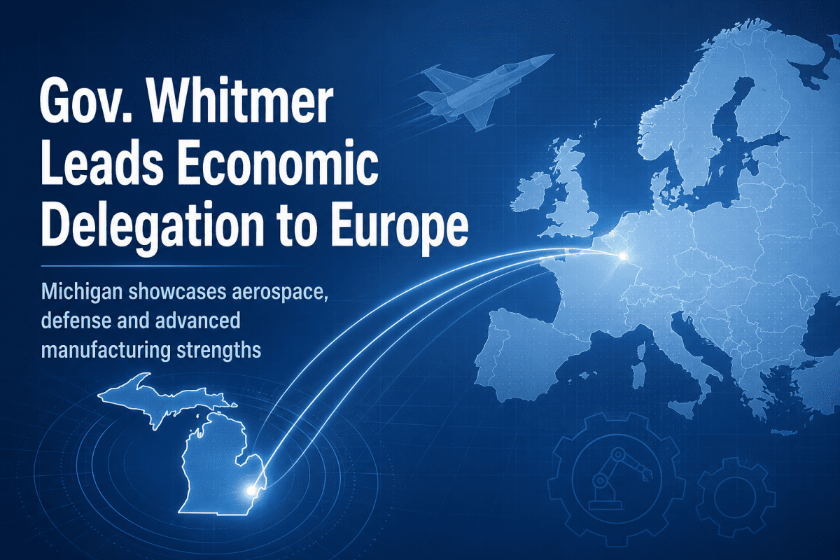 Gov. Whitmer leads Michigan to Europe