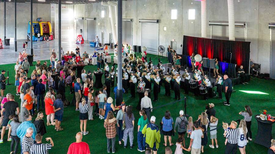 More than 400 guests attended the Curry Commerce Center Kickoff