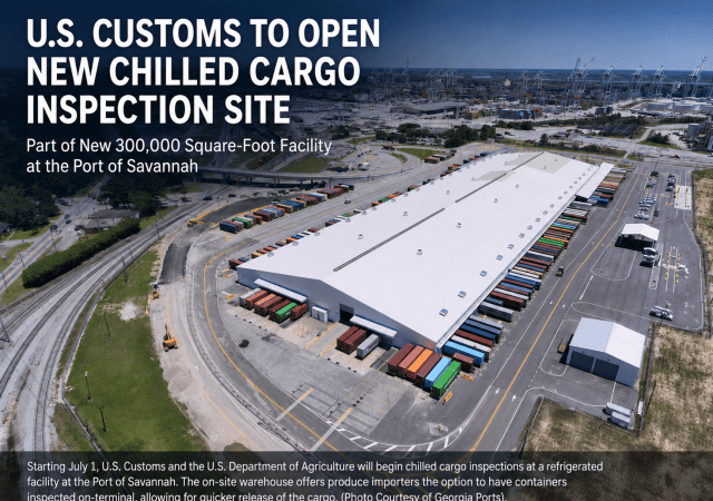Port of Savannah aerial view
