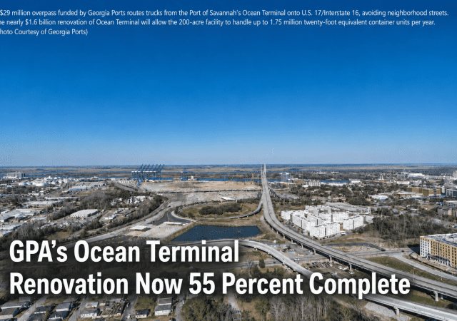 Port of Savannah infrastructure update