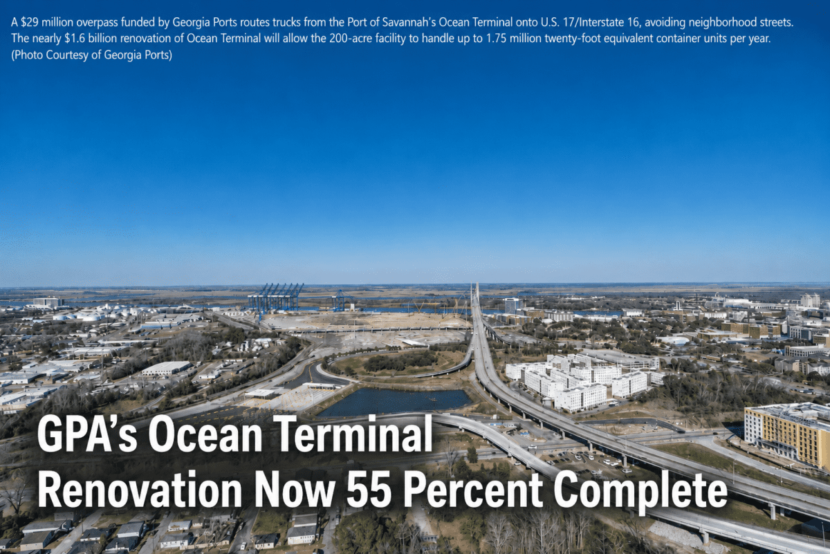 Port of Savannah infrastructure update