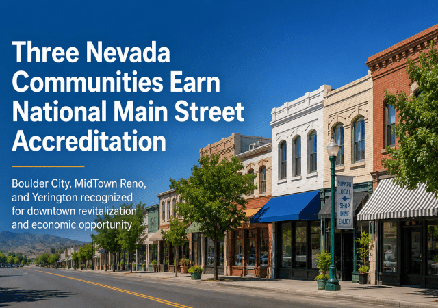 Three Nevada towns recognized for revitalization