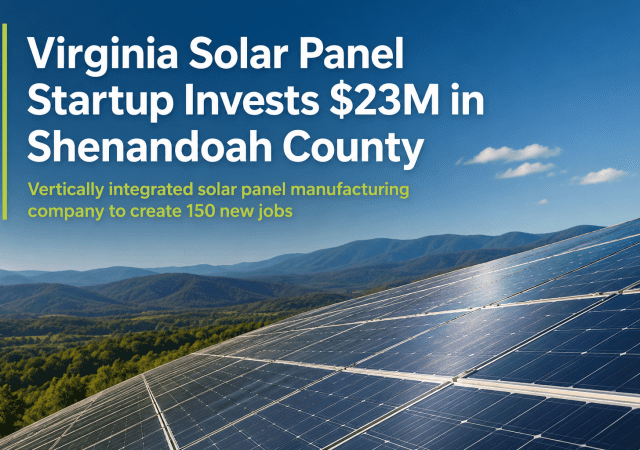 Virginia solar investment in Shenandoah County
