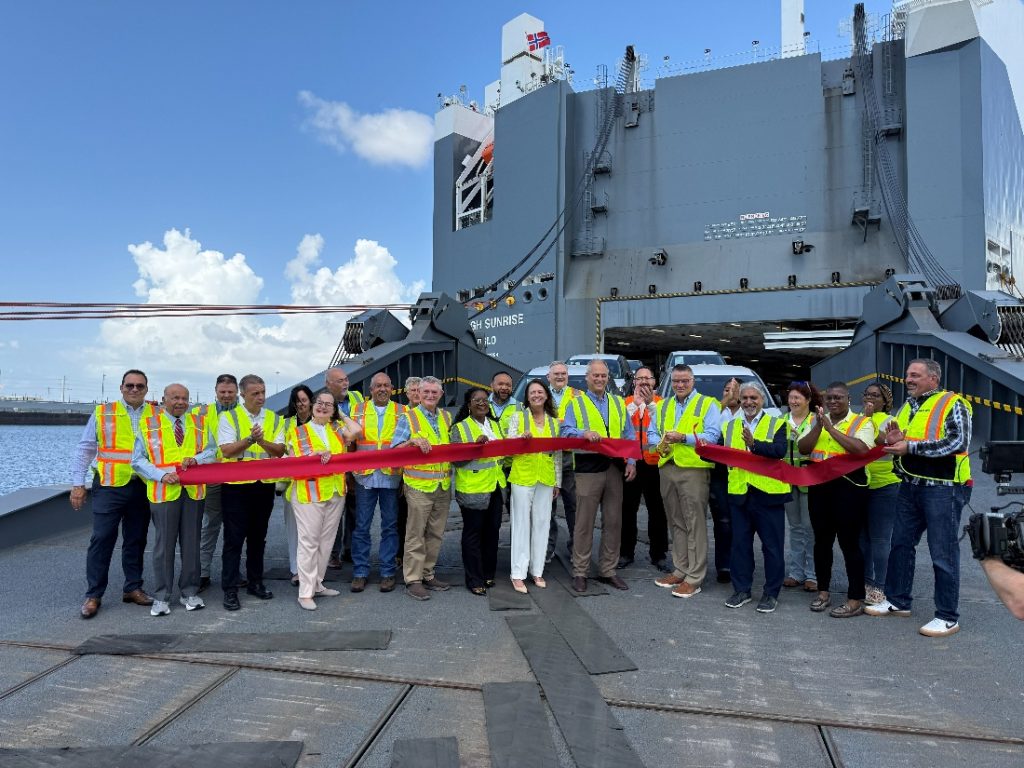 AMPORTS Mitsubishi Motors North America and Port Freeport Advance Automotive Logistics Collaboration in Texas
